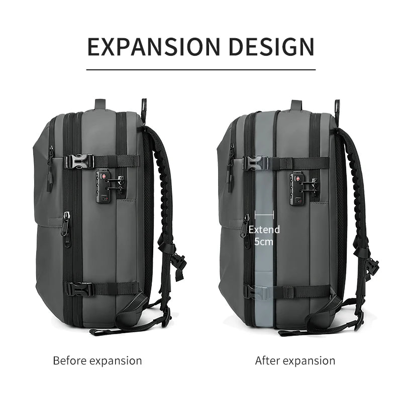 Vacuum Compression Travel Backpack